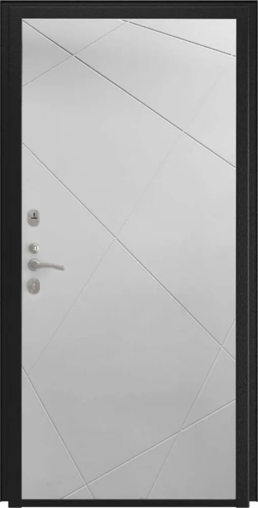 Товар Дверь ДвериПРО Термо серебро ФЛ-291 (Лине, 10мм, Белый софт) DPRO227630