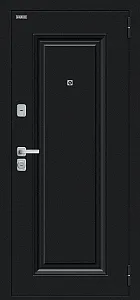 Товар Дверь Мило МФ/BChrome Букле черное/Wenge Melinga BR6203