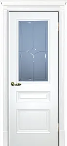 Товар Межкомнатная дверь Смальта 06 Белый ral 9003